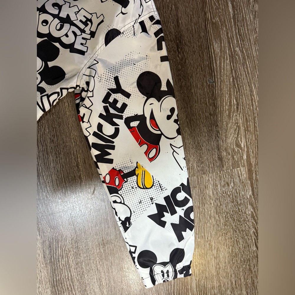 Disney Asia Mickey Mouse Jacket All Over Comic Print Windbreaker Pullover - Picture 6 of 9